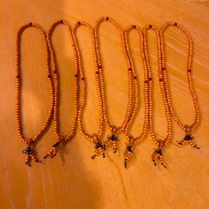 Final 5/$20 1 Mala beads 4mm colors sandalwood